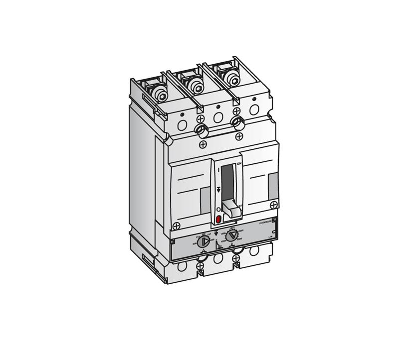 Miniature circuit breaker 431094 - 200A - 4P - 36KA - GE